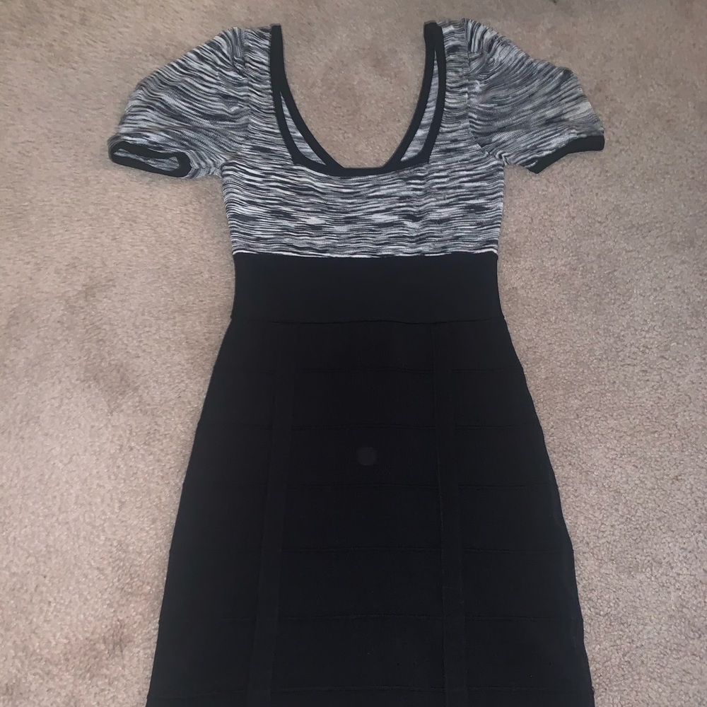 Black  bandage dress